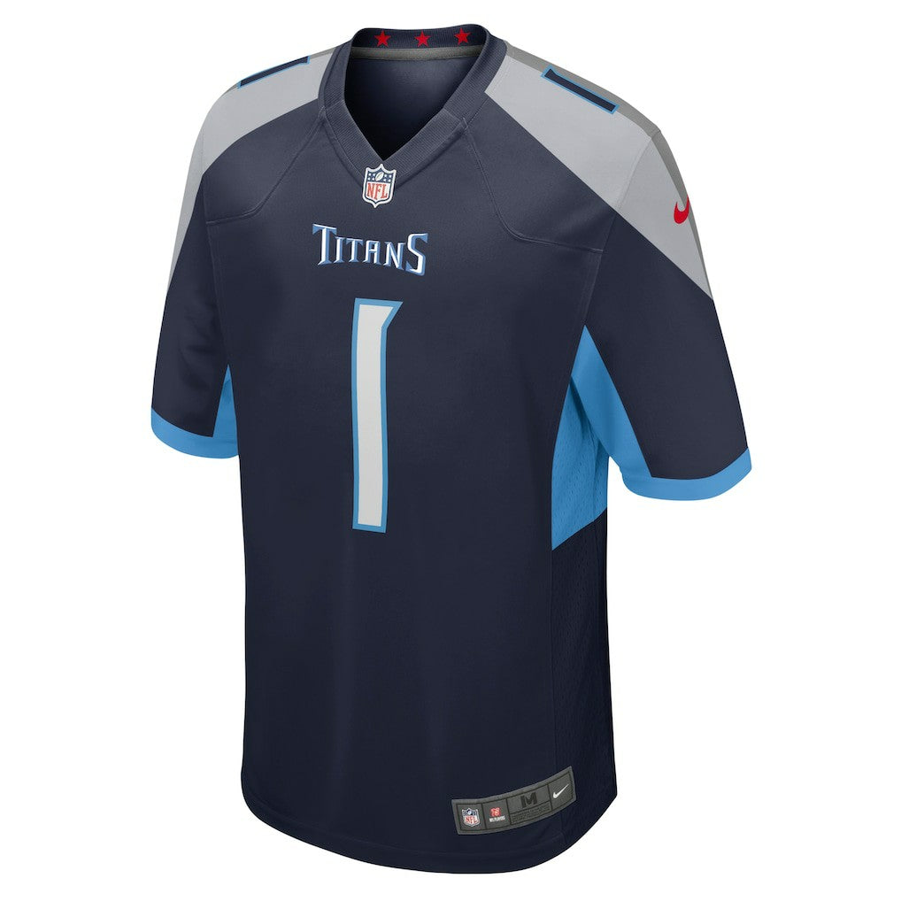 Tennessee Titans Nike Number 1 Dad  Game Jersey