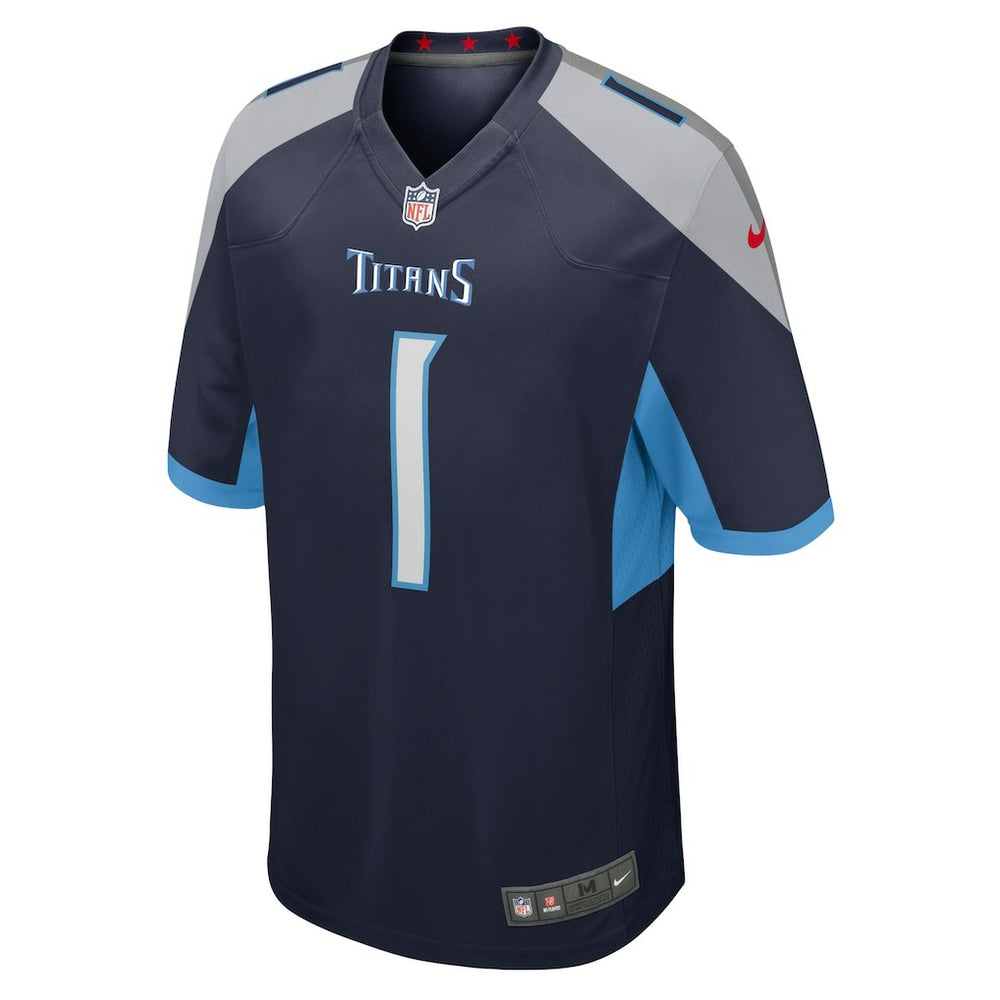 Tennessee Titans Nike Number 1 Dad  Game Jersey