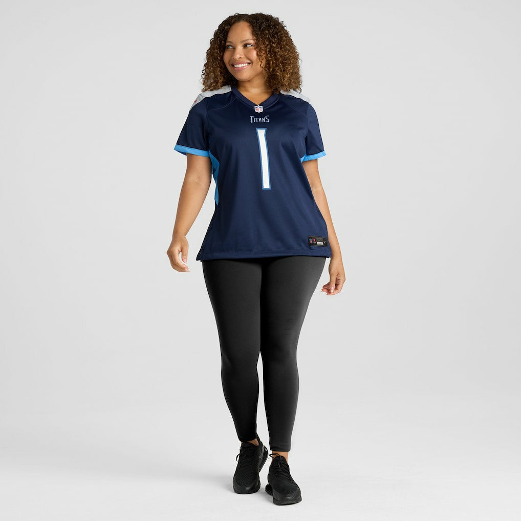 Tennessee Titans Nike Number 1 Mom  Women's Game Jersey