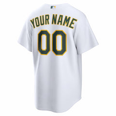 Athletics Nike Home Replica Custom Jersey | MLB New