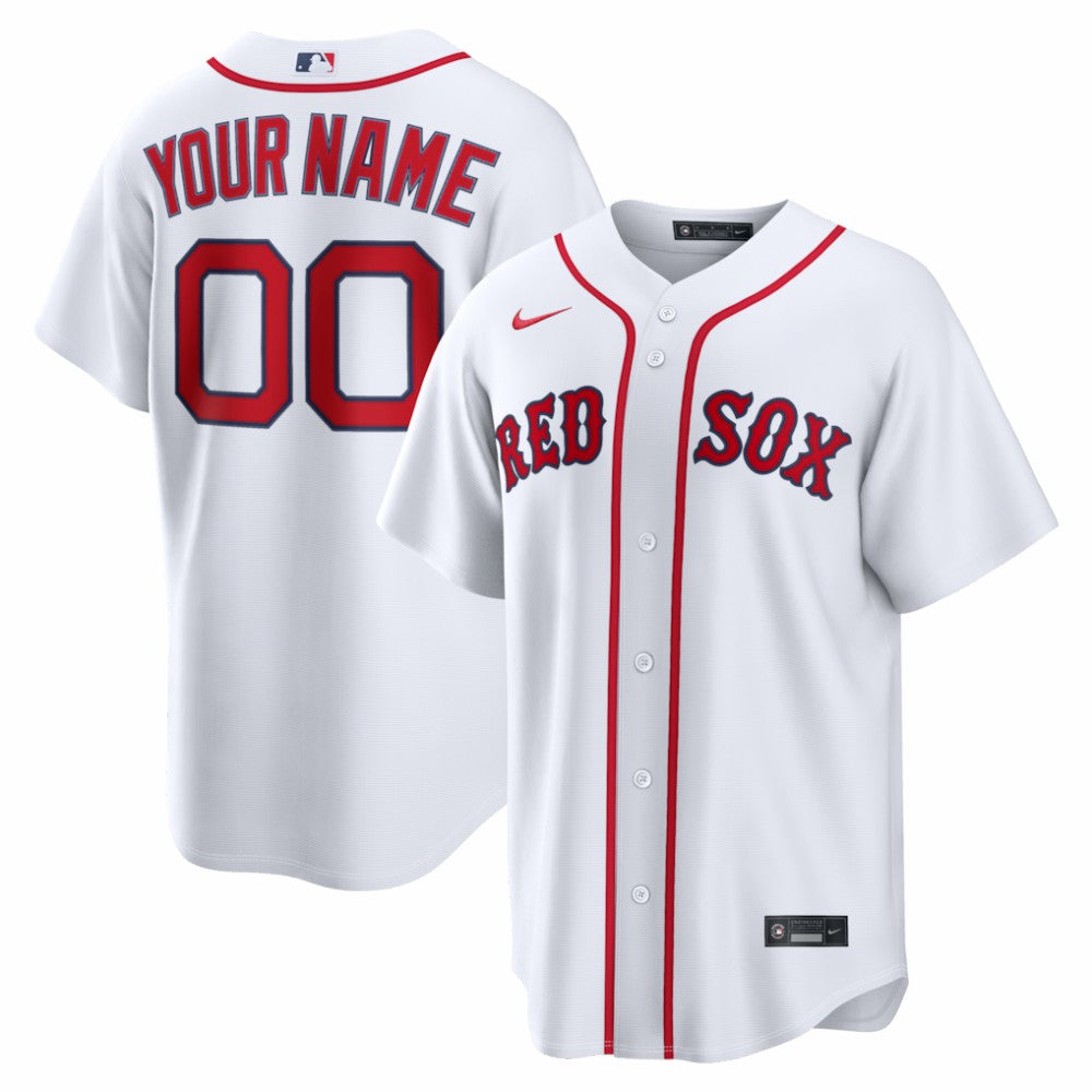 Boston Red Sox Nike Home Replica Custom Jersey | MLB Sale