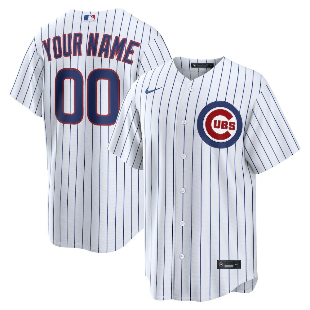 Chicago Cubs Nike Home Replica Custom Jersey | MLB For sale