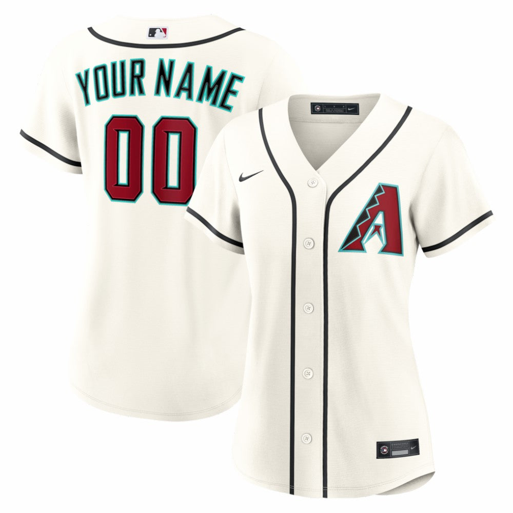 Arizona Diamondbacks Nike Women's Home Replica Custom Jersey | MLB Sale