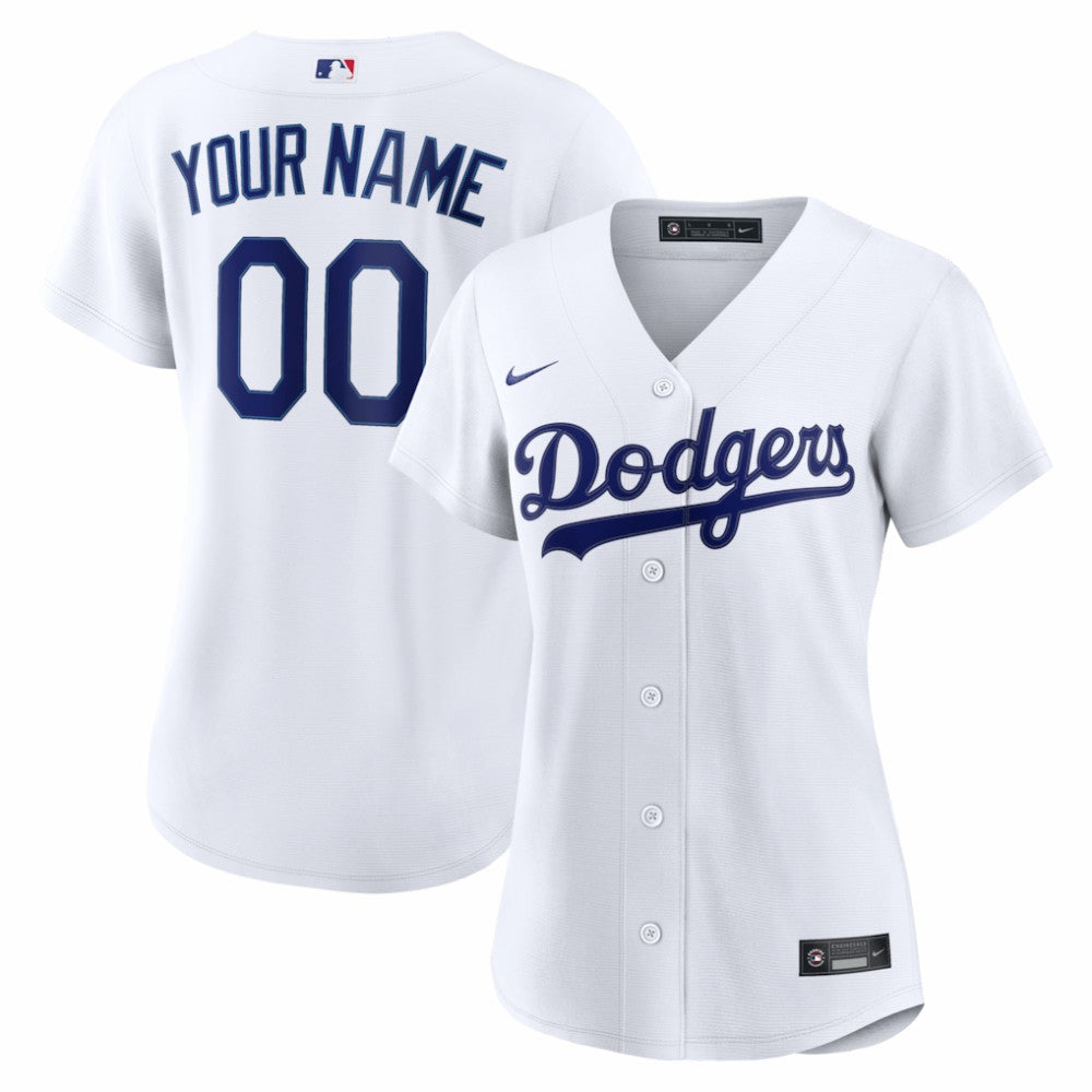 Los Angeles Dodgers Nike Women's Home Replica Custom Jersey | MLB Sale