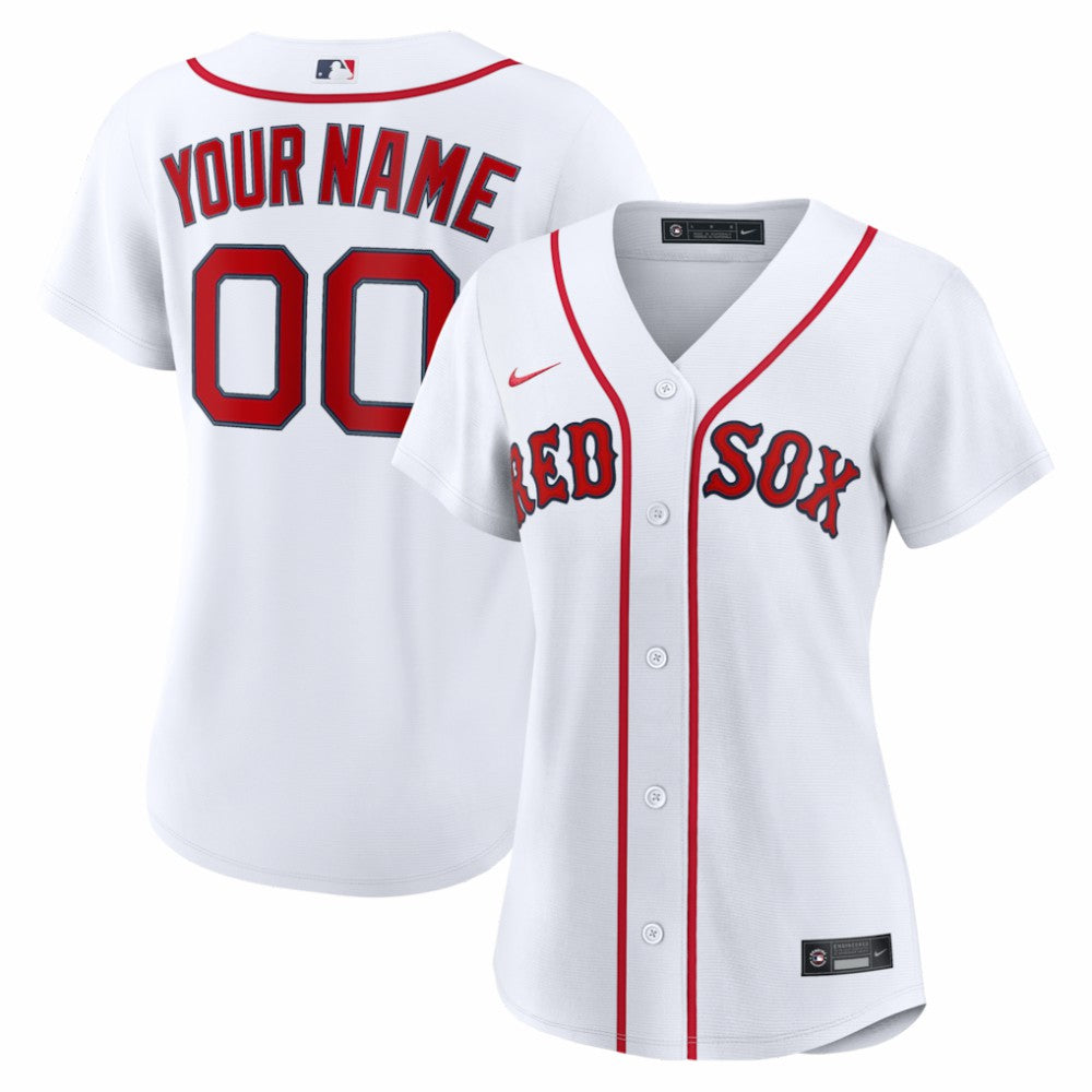Boston Red Sox Nike Women's Home Replica Custom Jersey | MLB Discount