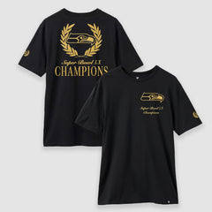 Seattle Seahawks Fanatics Super Bowl LX Champions USA 250 NFL Gold Standard T-Shirt