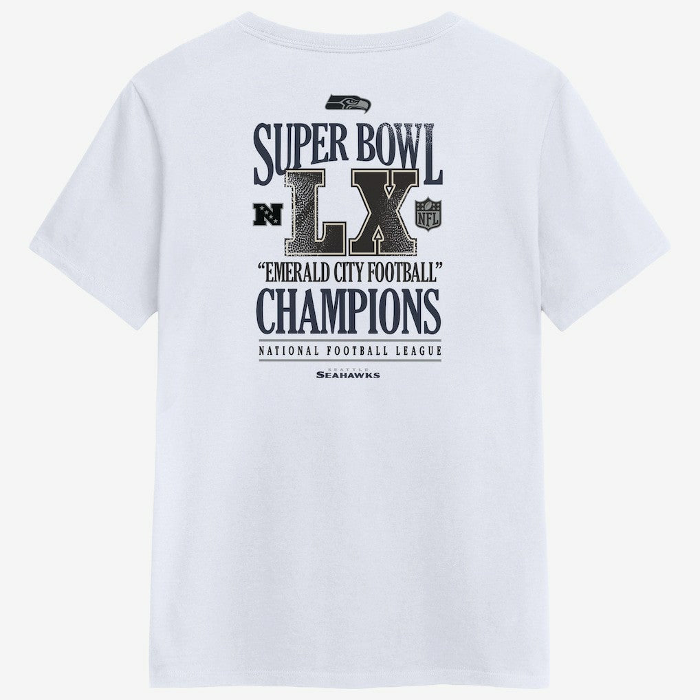 Seattle Seahawks Nike Women's Super Bowl LX Champions Long Ball T-Shirt