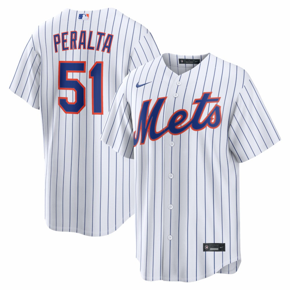 Freddy Peralta New York Mets Nike Home Replica Jersey | MLB Near me