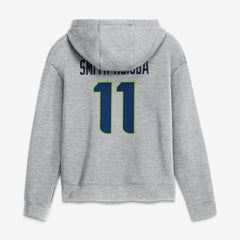 Seattle Seahawks Nike Jaxon Smith-Njigba  Women's Super Bowl LX Champions Patch Name & Number Hoodie