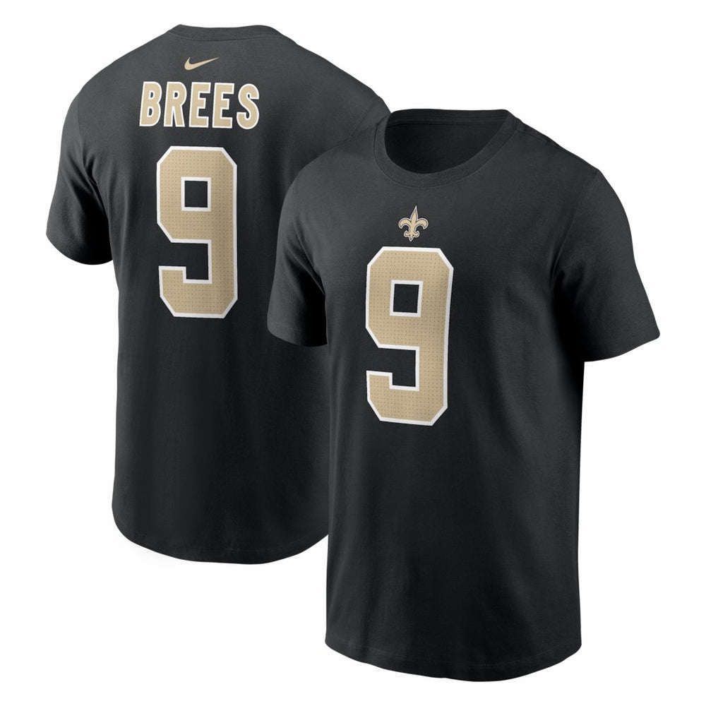 New Orleans Saints Nike Drew Brees  Retired Player Name & Number T-Shirt