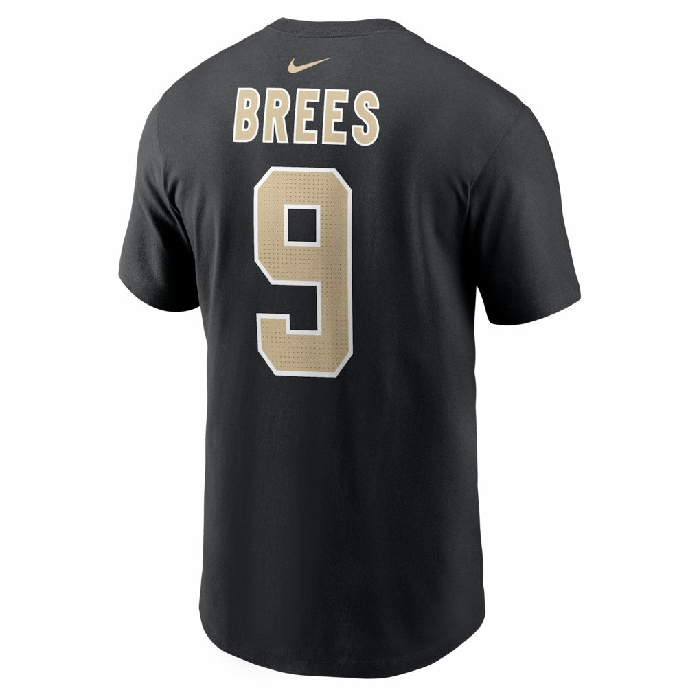 New Orleans Saints Nike Drew Brees  Retired Player Name & Number T-Shirt