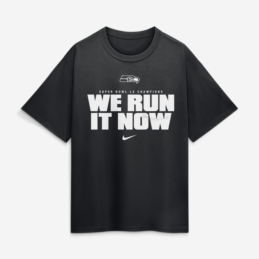 Seattle Seahawks Nike Super Bowl LX Champions Loose T-Shirt