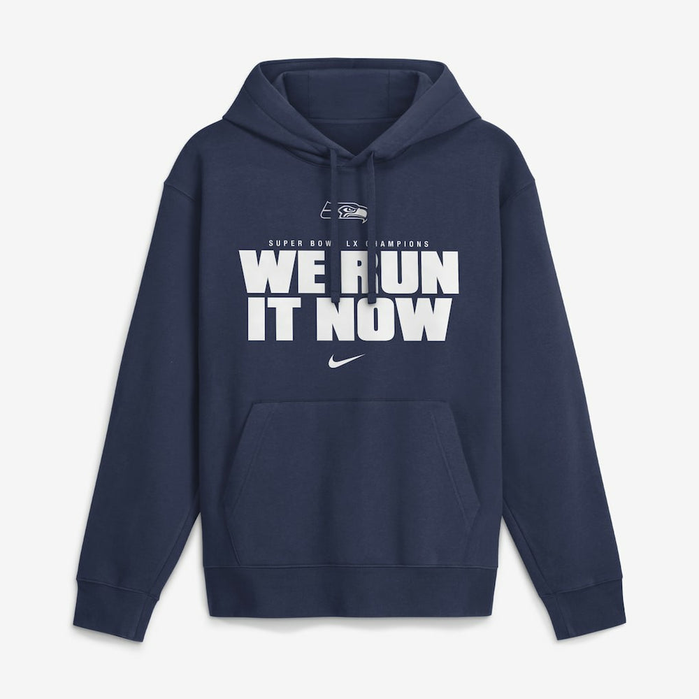 Seattle Seahawks Nike Super Bowl LX Champions Club Fleece Hoodie