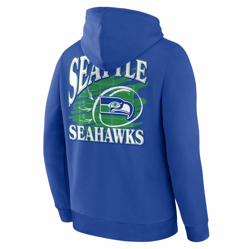Seattle Seahawks Fanatics Classic Scribble Legacy Fleece Hoodie