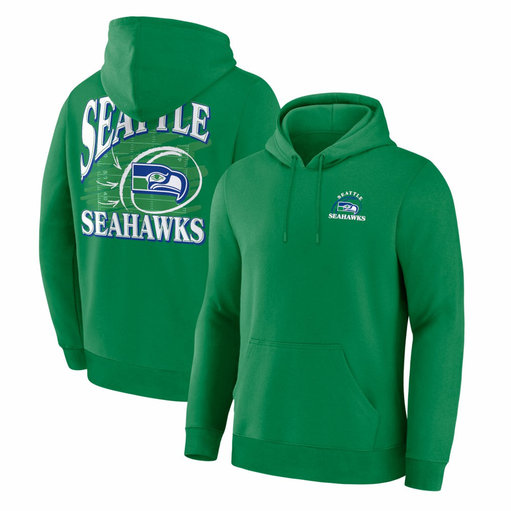 Seattle Seahawks Fanatics Classic Scribble Legacy Fleece Hoodie