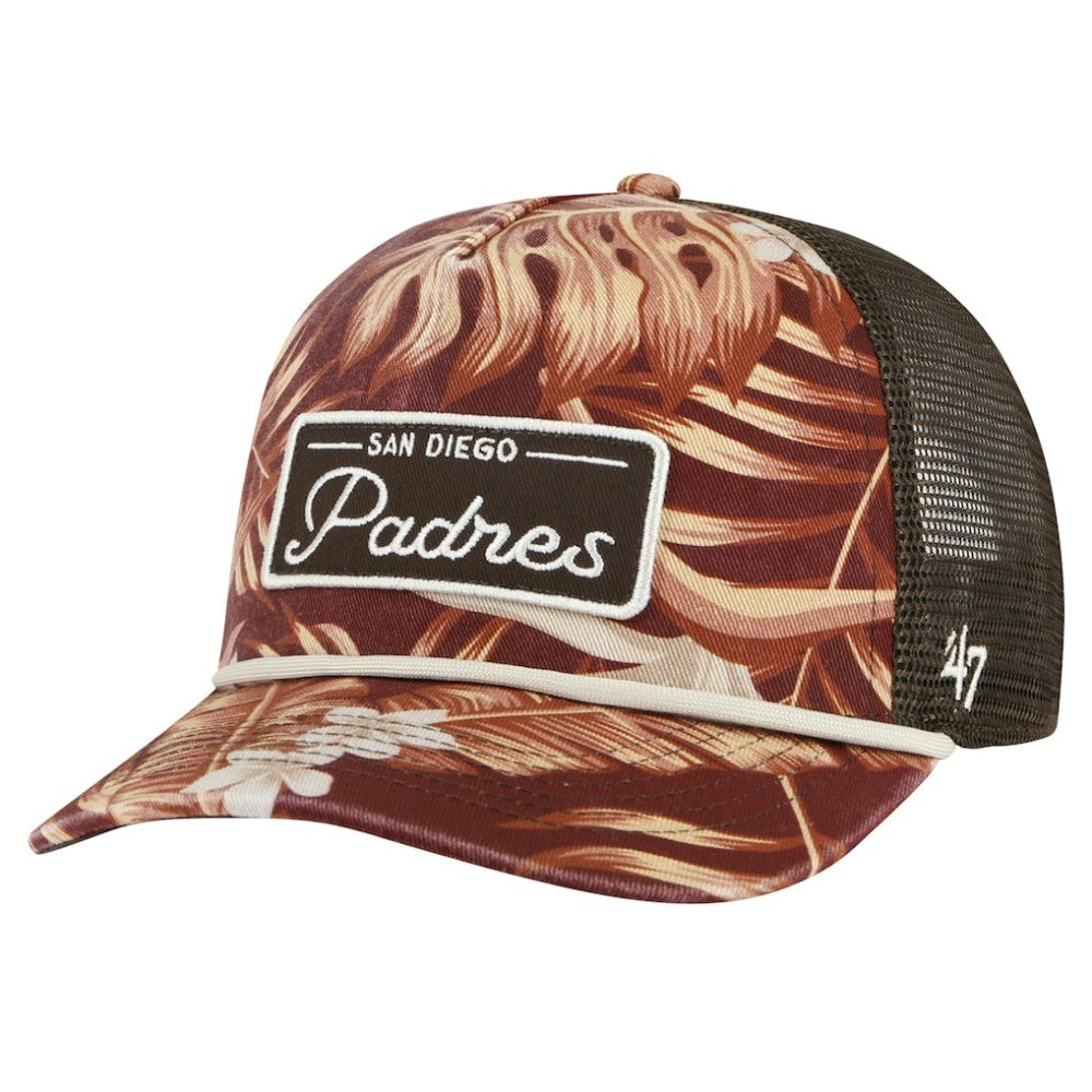 San Diego Padres '47 Tropicalia Trucker Hitch Adjustable Hat | MLB Sale