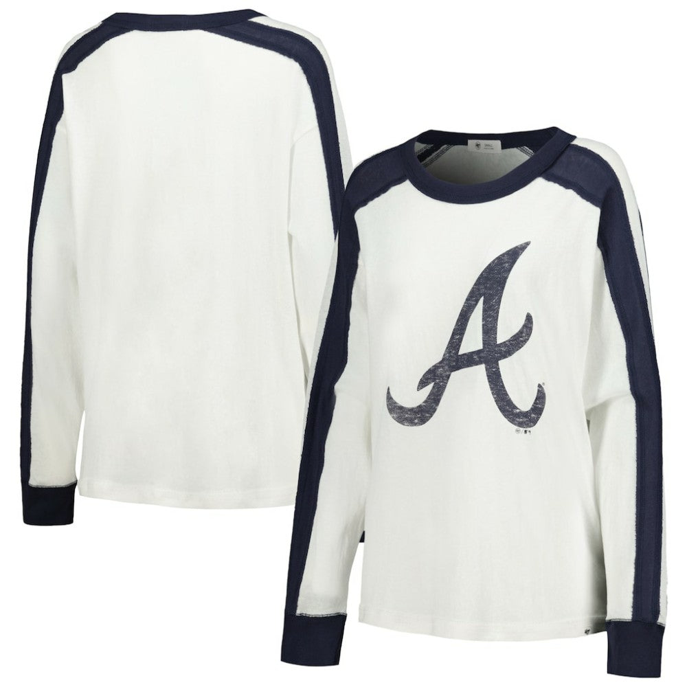 Atlanta Braves '47 Women's Premier Caribou Long Sleeve T-Shirt | MLB New