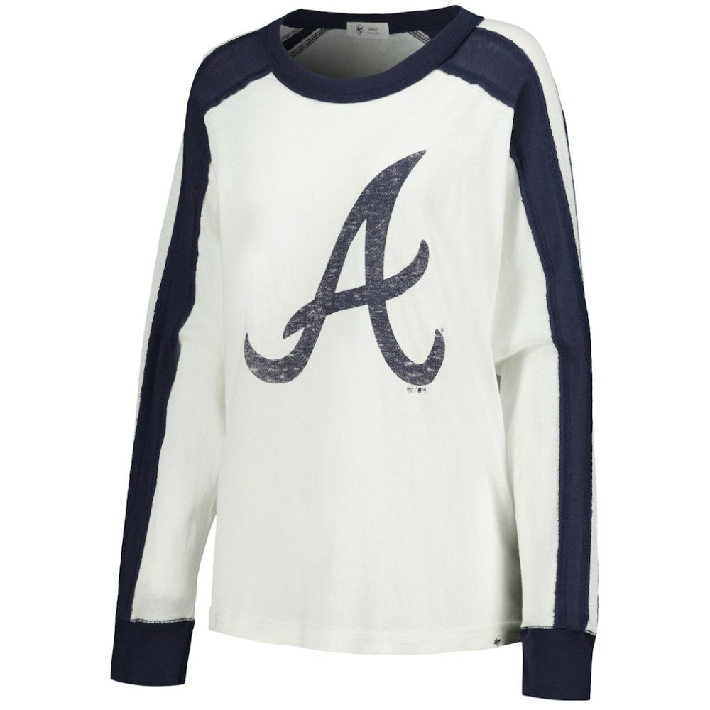 Atlanta Braves '47 Women's Premier Caribou Long Sleeve T-Shirt | MLB New