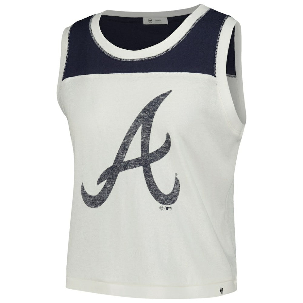Atlanta Braves '47 Women's Premier Zoey Waist Length Tank Top | MLB For sale