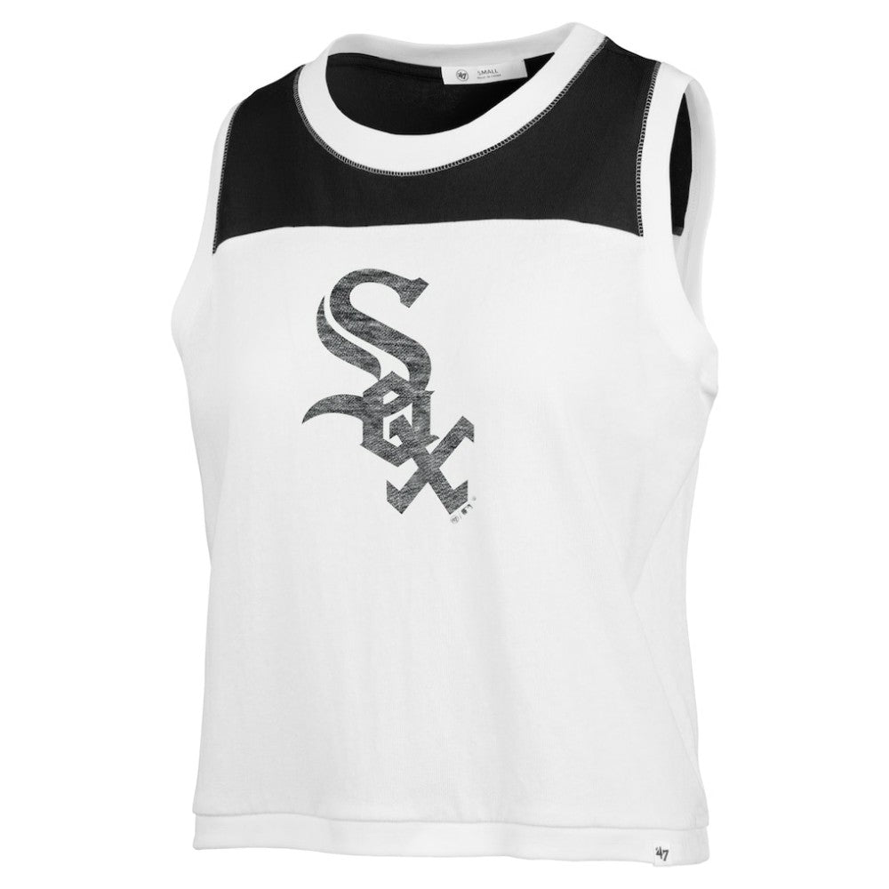 Chicago White Sox '47 Women's Premier Zoey Waist Length Tank Top | MLB Shop