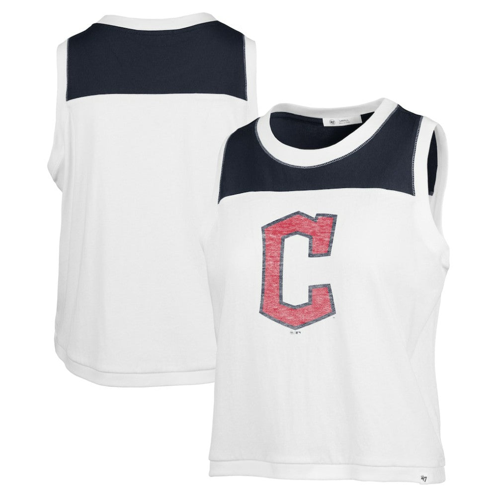 Cleveland Guardians '47 Women's Premier Zoey Waist Length Tank Top | MLB Online
