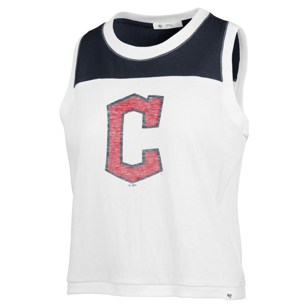Cleveland Guardians '47 Women's Premier Zoey Waist Length Tank Top | MLB Online