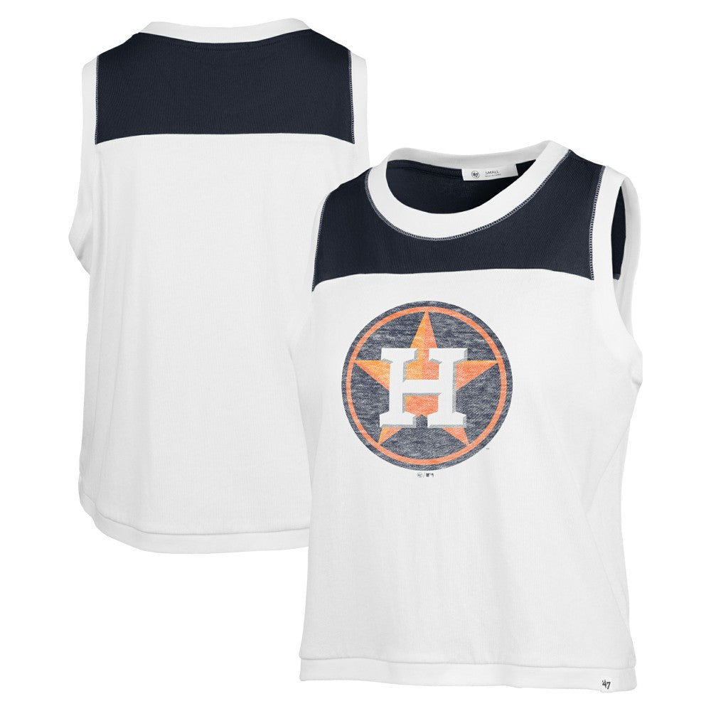 Houston Astros '47 Women's Premier Zoey Waist Length Tank Top | MLB Outlet
