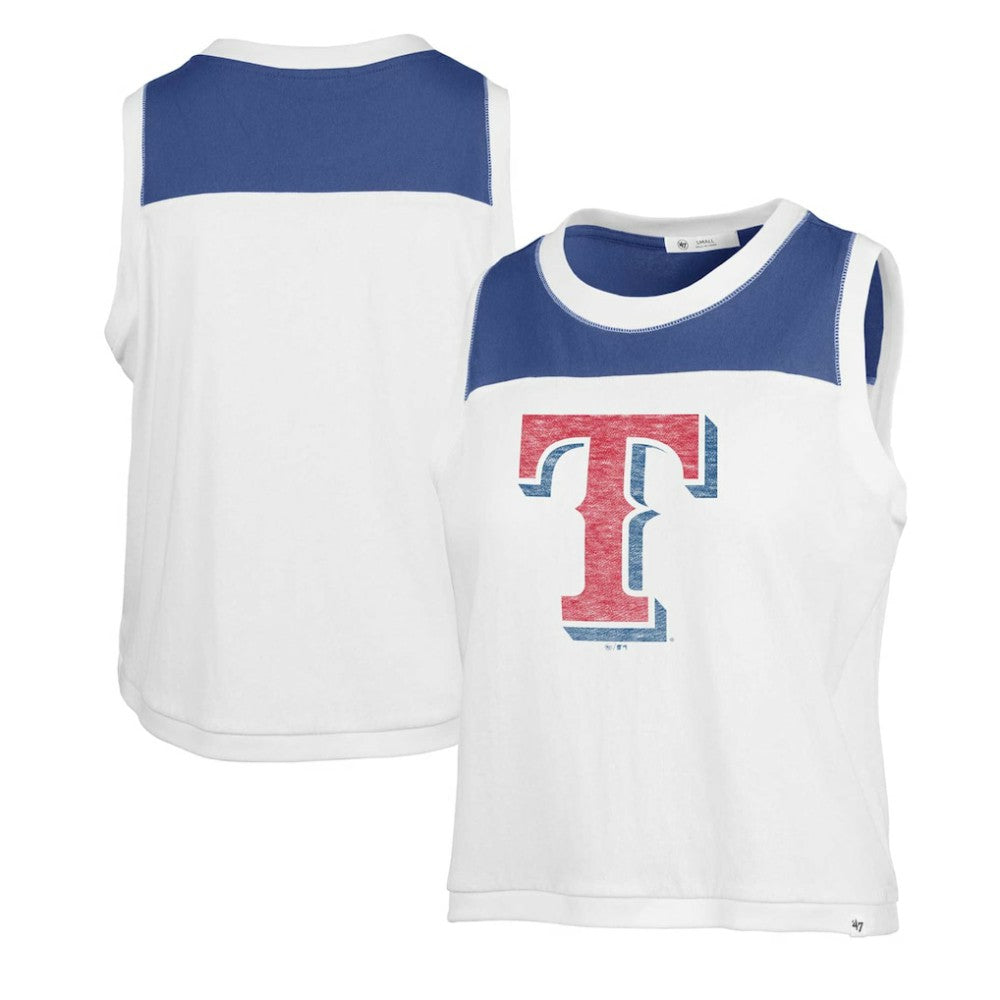 Texas Rangers '47 Women's Premier Zoey Waist Length Tank Top | MLB Outlet