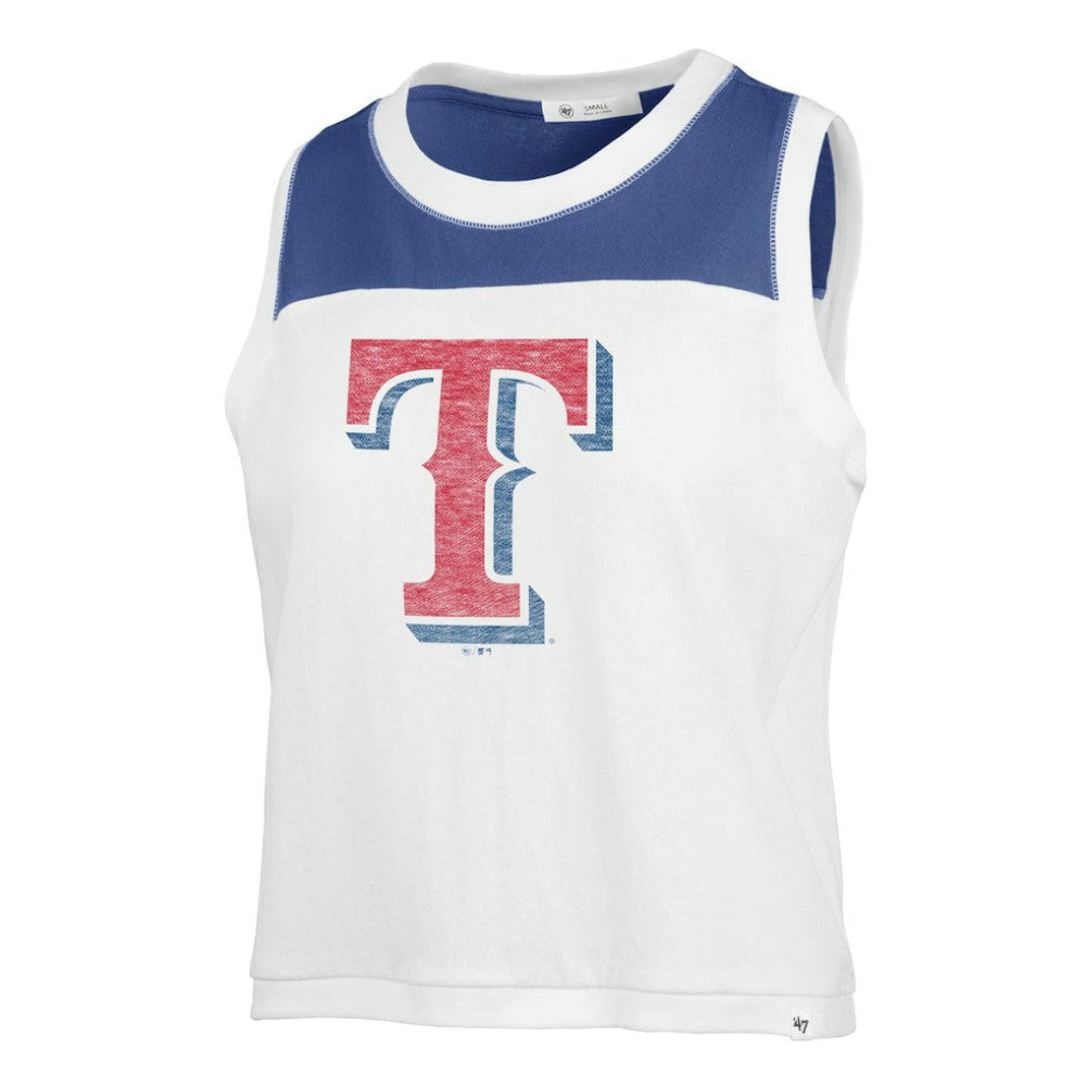 Texas Rangers '47 Women's Premier Zoey Waist Length Tank Top | MLB Outlet