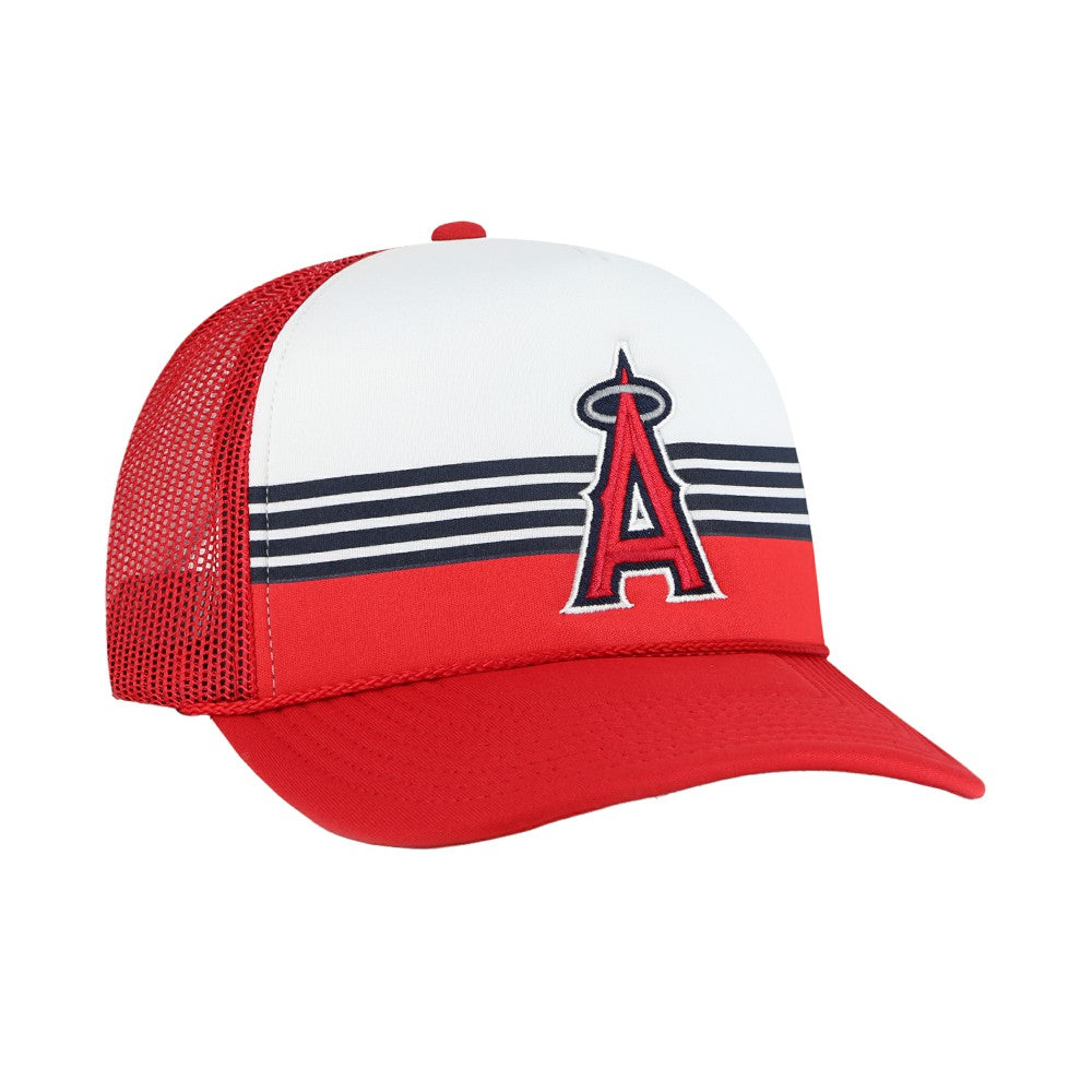 Los Angeles Angels '47 Lift Off Foam Front Mesh Trucker Adjustable Hat | MLB Online