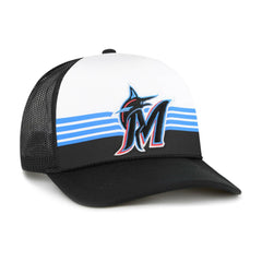 Miami Marlins '47 Lift Off Foam Front Mesh Trucker Adjustable Hat | MLB US