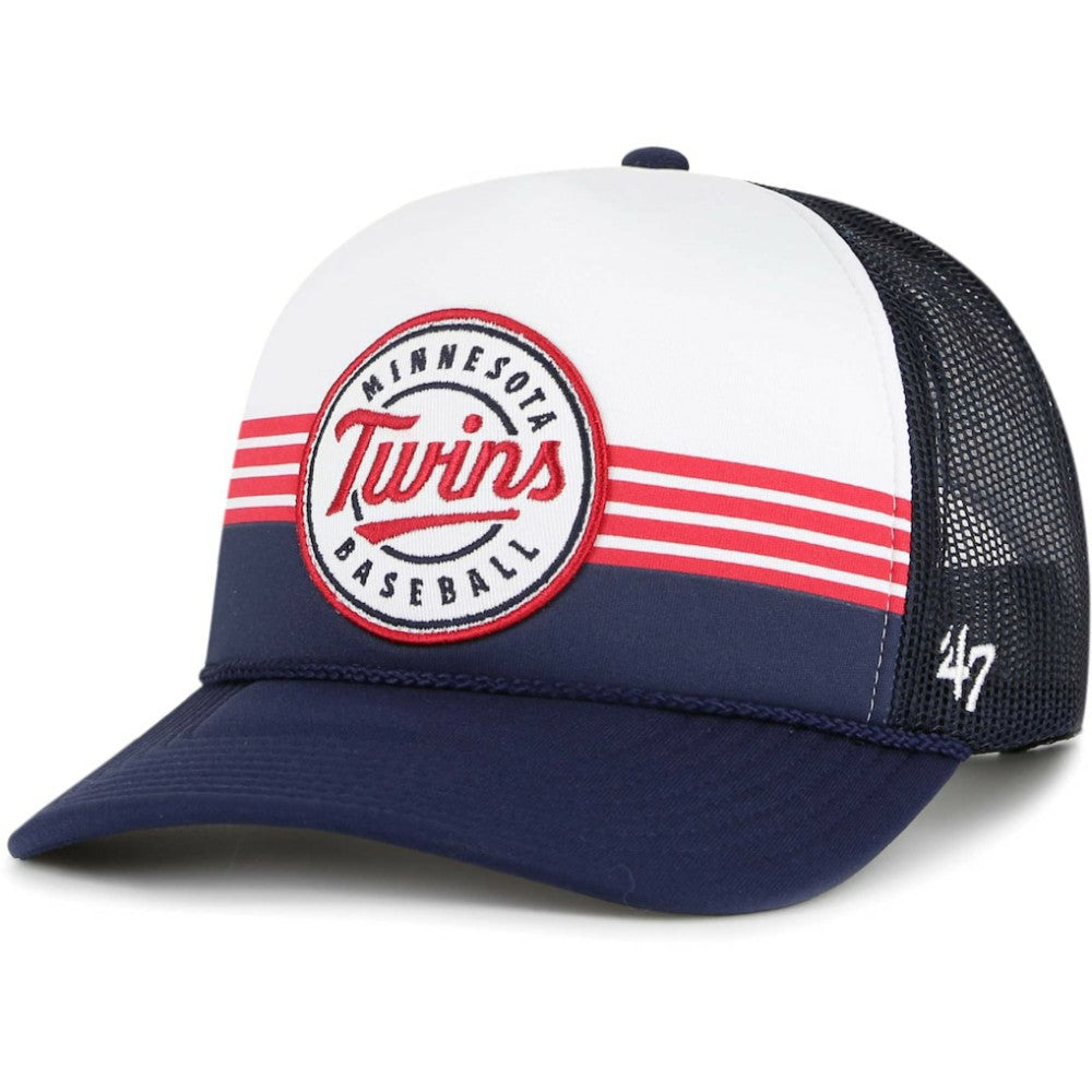 Minnesota Twins '47 Lift Off Foam Front Mesh Trucker Adjustable Hat | MLB New