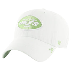 New York Jets 47 brand '47 Women's Ballpark Cheer Clean Up Adjustable Hat