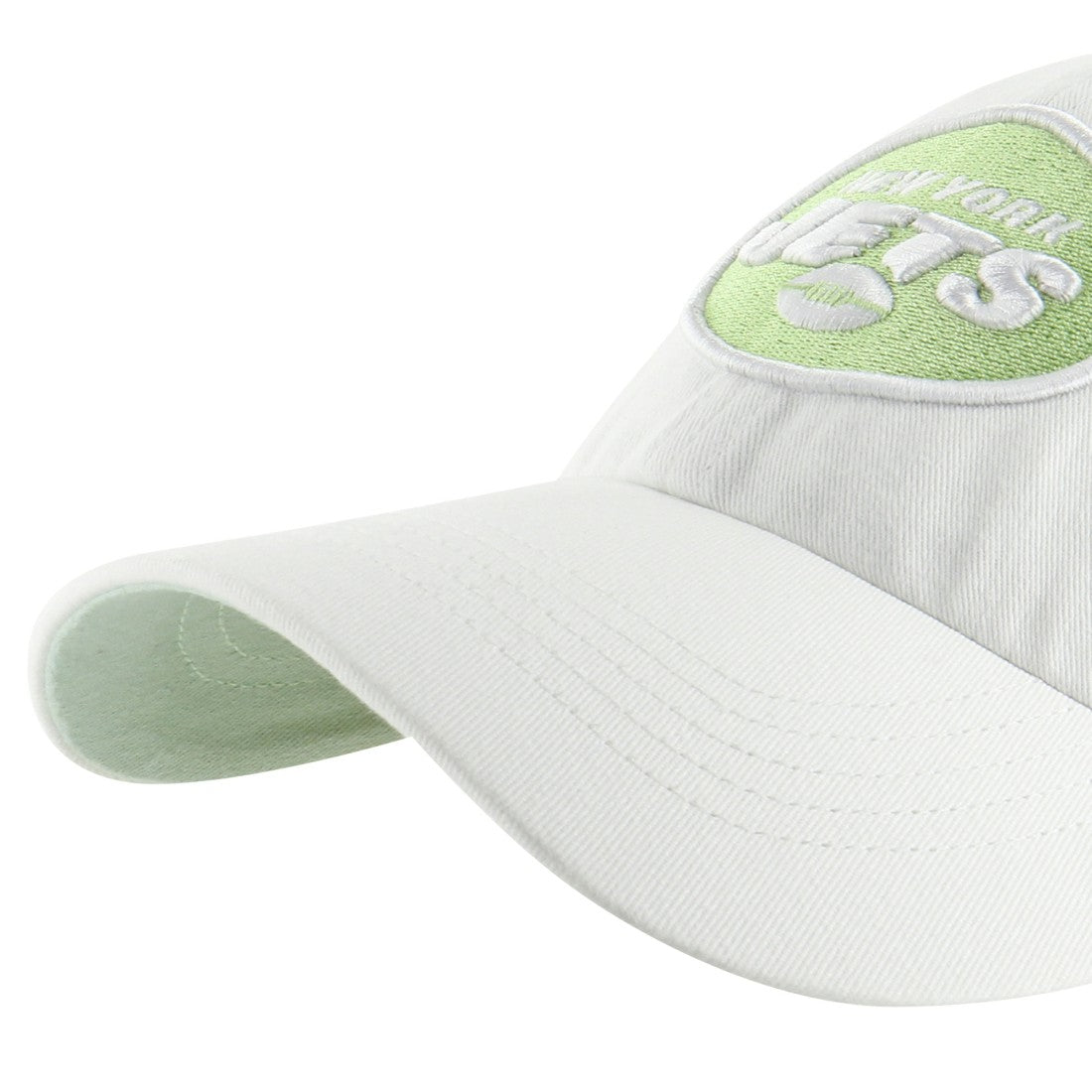New York Jets 47 brand '47 Women's Ballpark Cheer Clean Up Adjustable Hat