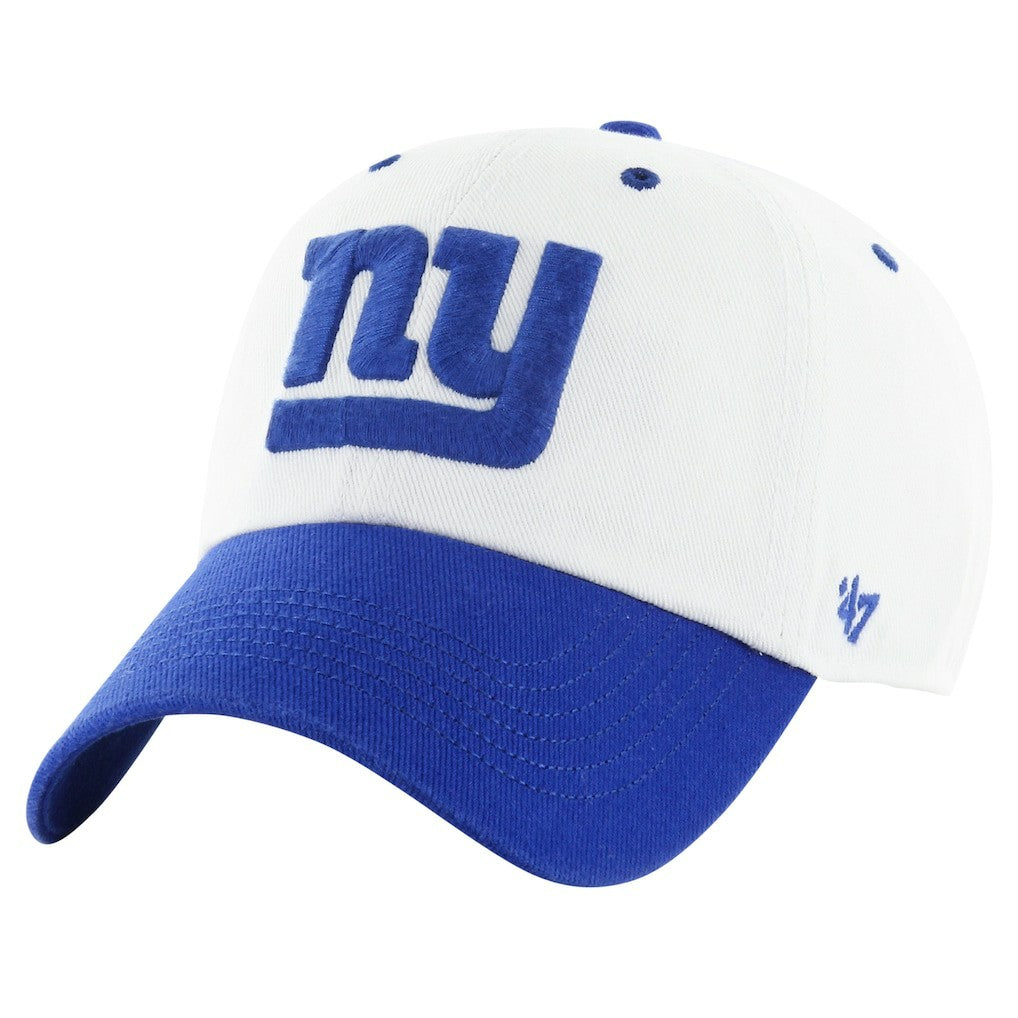 New York Giants 47 brand '47 Double Header Diamond Clean Up Adjustable Hat