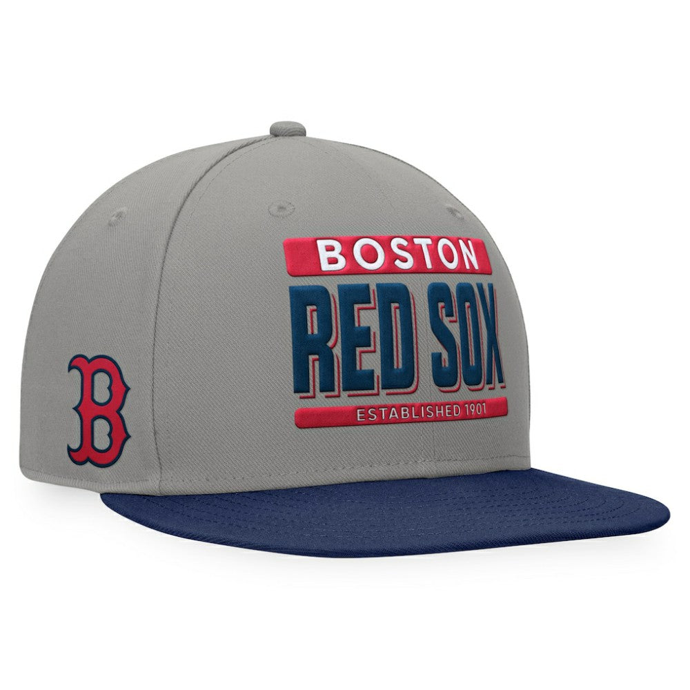 Boston Red Sox Fanatics Line Drive Two-Tone Snapback Hat | MLB Sale