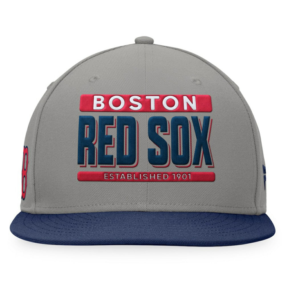 Boston Red Sox Fanatics Line Drive Two-Tone Snapback Hat | MLB Sale