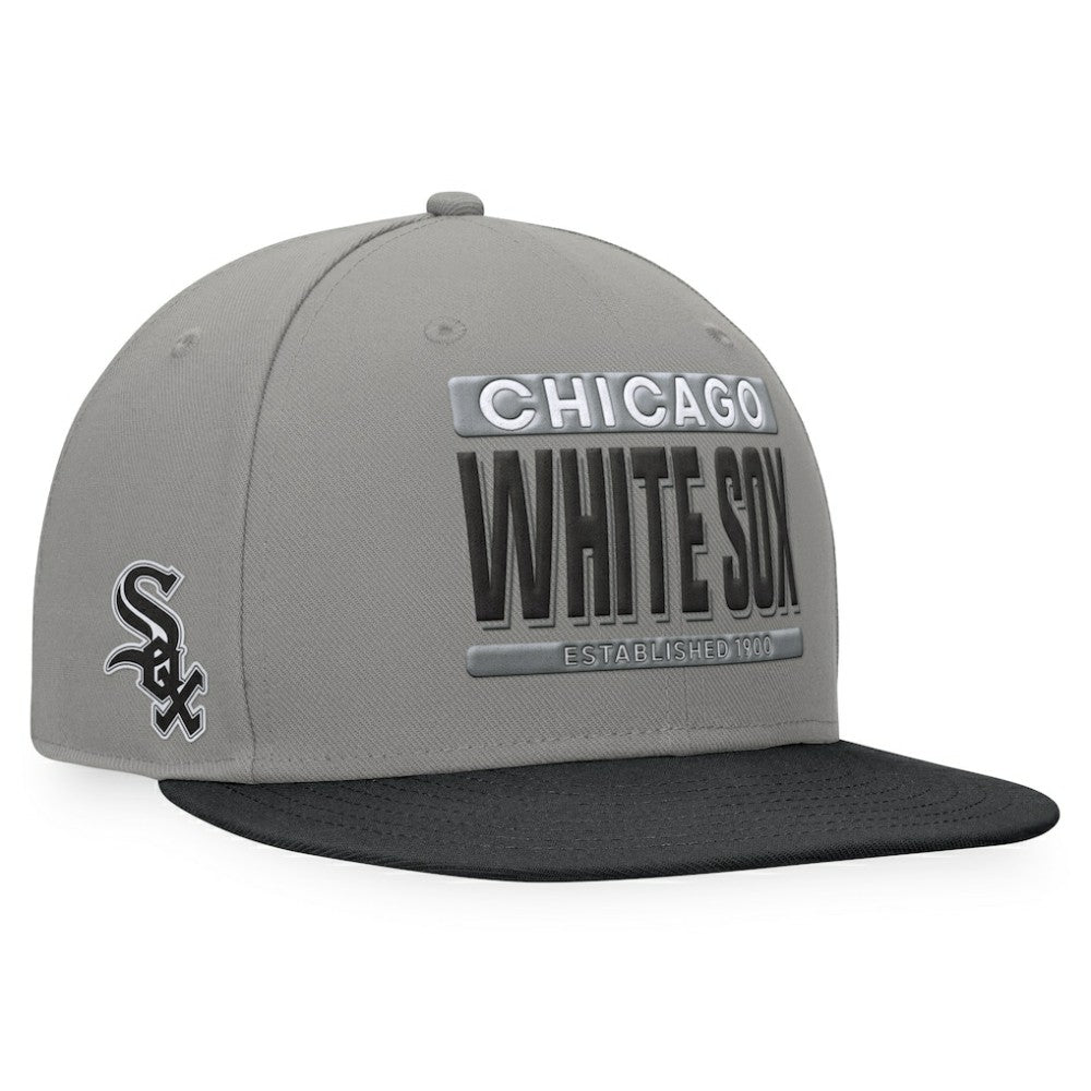 Chicago White Sox Fanatics Line Drive Two-Tone Snapback Hat | MLB Outlet