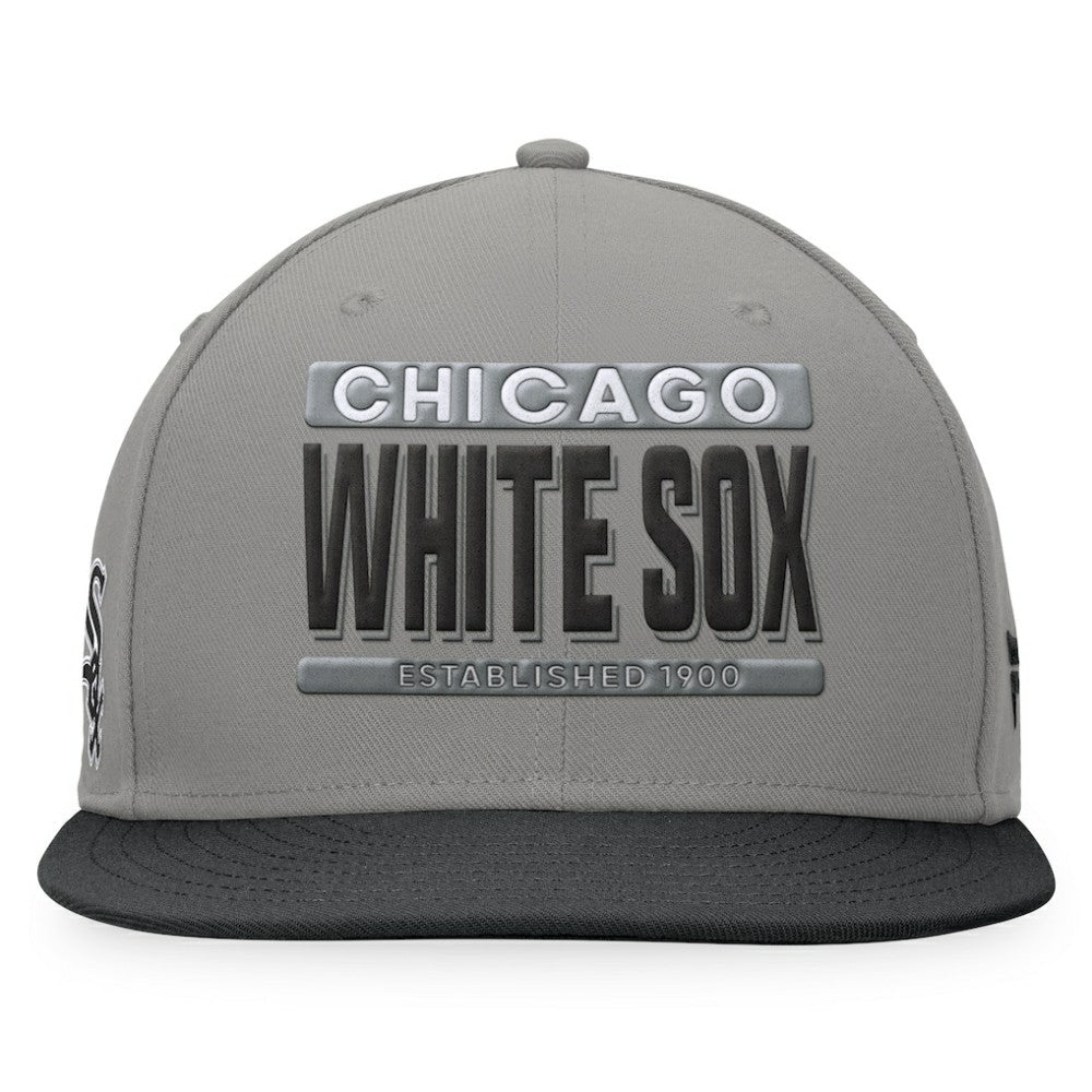 Chicago White Sox Fanatics Line Drive Two-Tone Snapback Hat | MLB Outlet