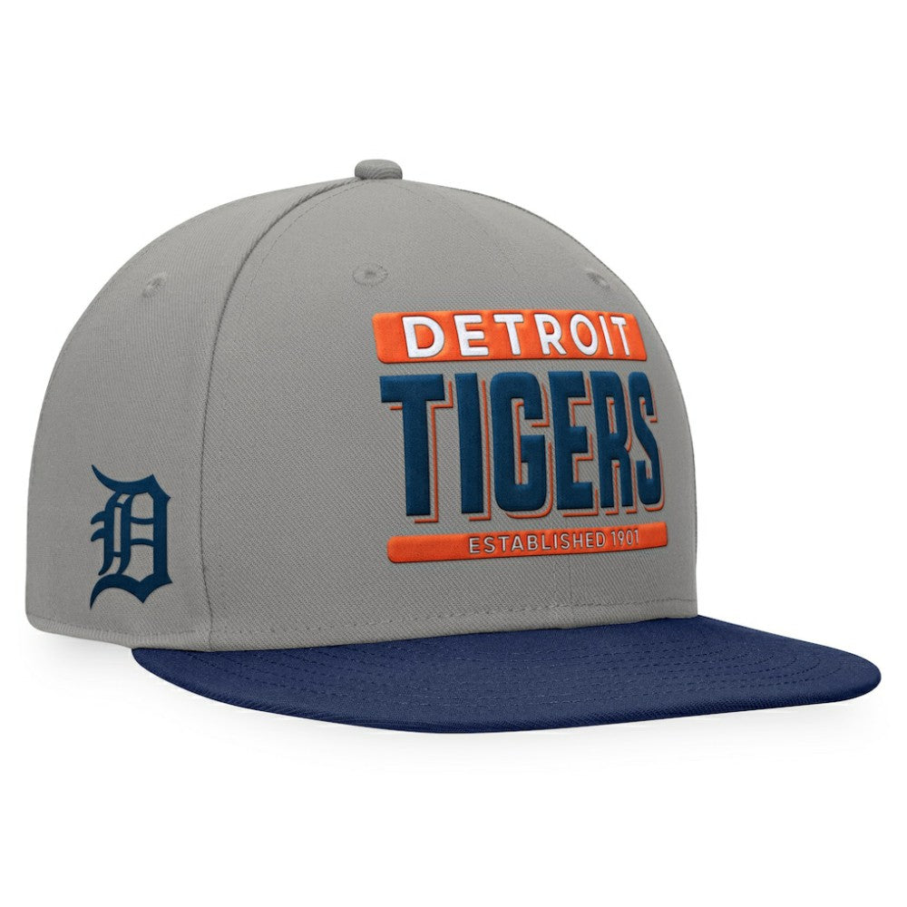 Detroit Tigers Fanatics Line Drive Two-Tone Snapback Hat | MLB Discount