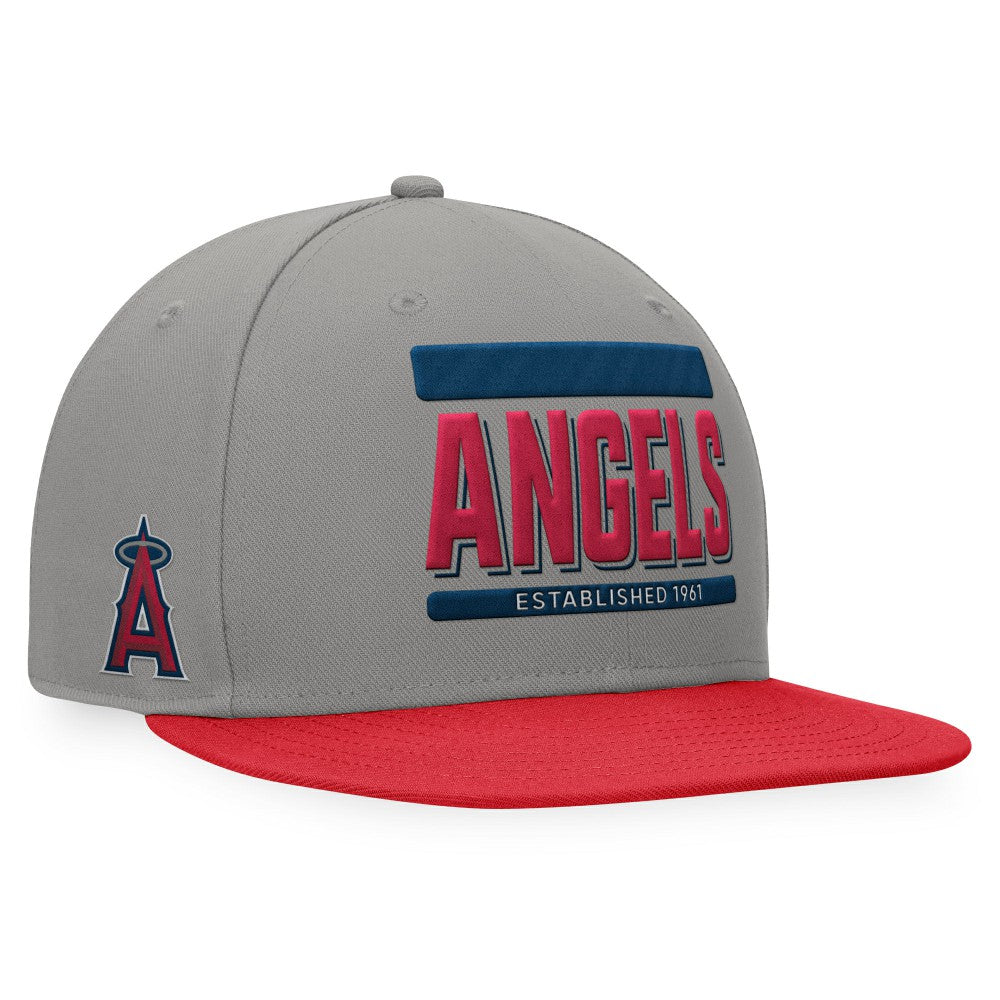 Los Angeles Angels Fanatics Line Drive Two-Tone Snapback Hat | MLB New
