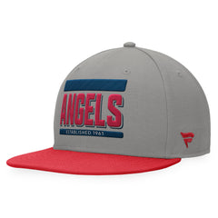 Los Angeles Angels Fanatics Line Drive Two-Tone Snapback Hat | MLB New
