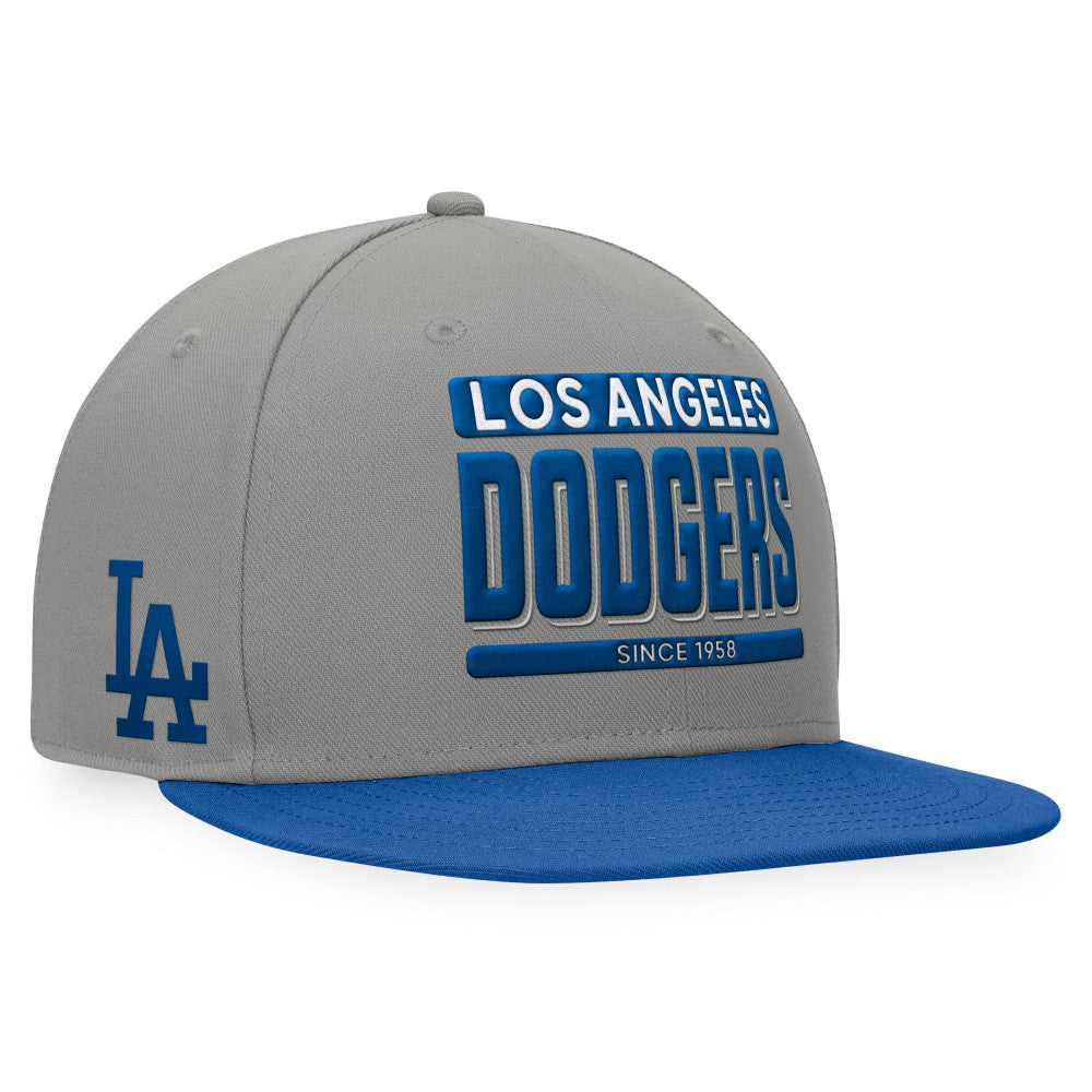 Los Angeles Dodgers Fanatics Line Drive Two-Tone Snapback Hat | MLB US