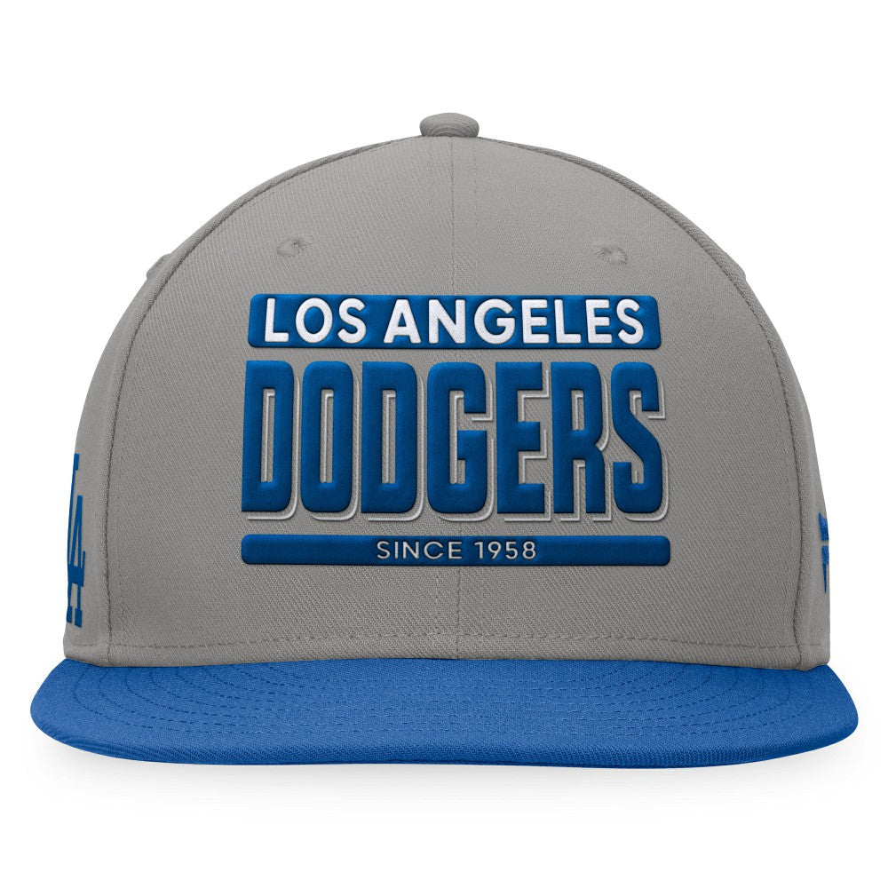Los Angeles Dodgers Fanatics Line Drive Two-Tone Snapback Hat | MLB US