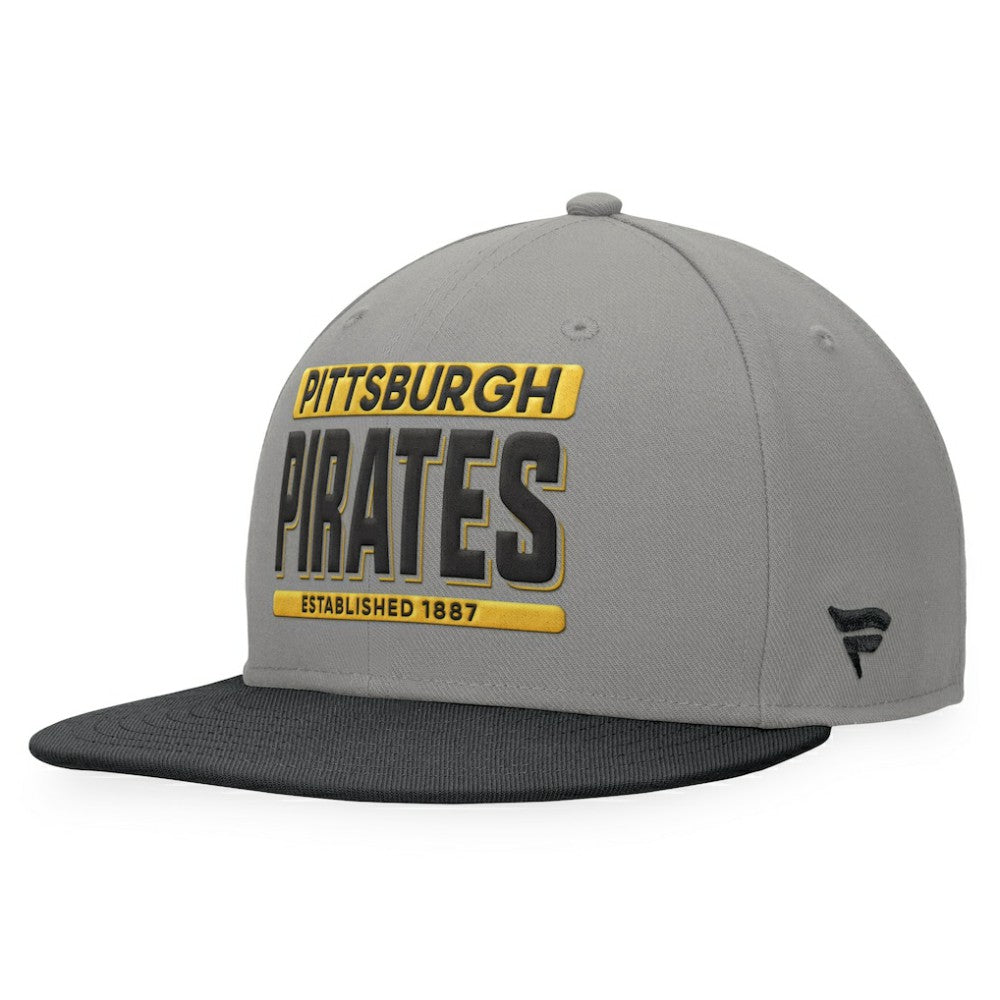 Pittsburgh Pirates Fanatics Line Drive Two-Tone Snapback Hat | MLB Discount