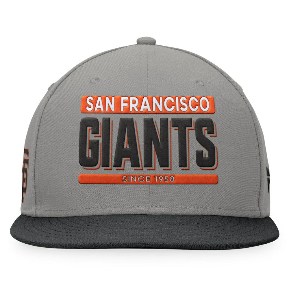 San Francisco Giants Fanatics Line Drive Two-Tone Snapback Hat | MLB For sale