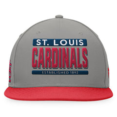 St. Louis Cardinals Fanatics Line Drive Two-Tone Snapback Hat | MLB Outlet