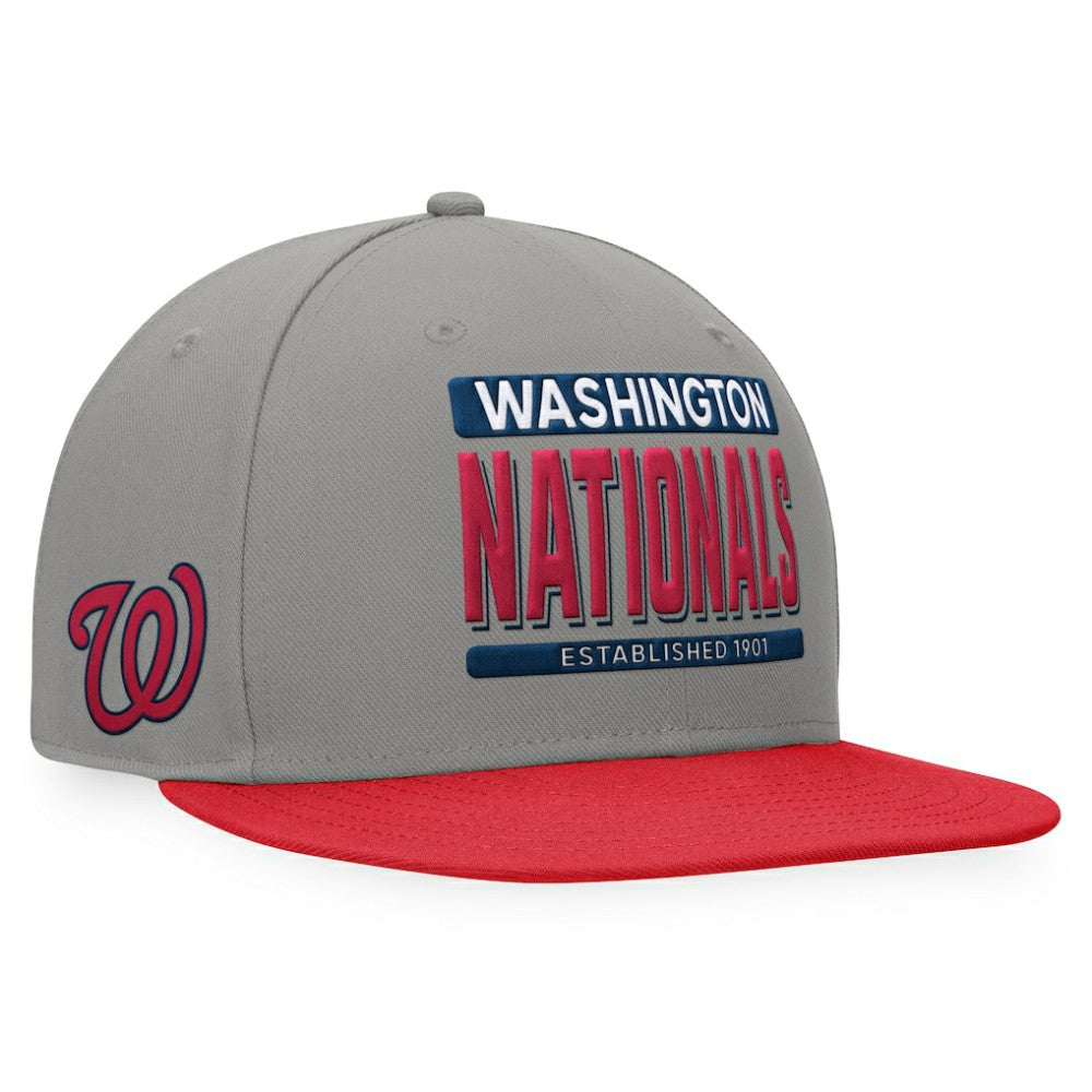 Washington Nationals Fanatics Line Drive Two-Tone Snapback Hat | MLB Near me