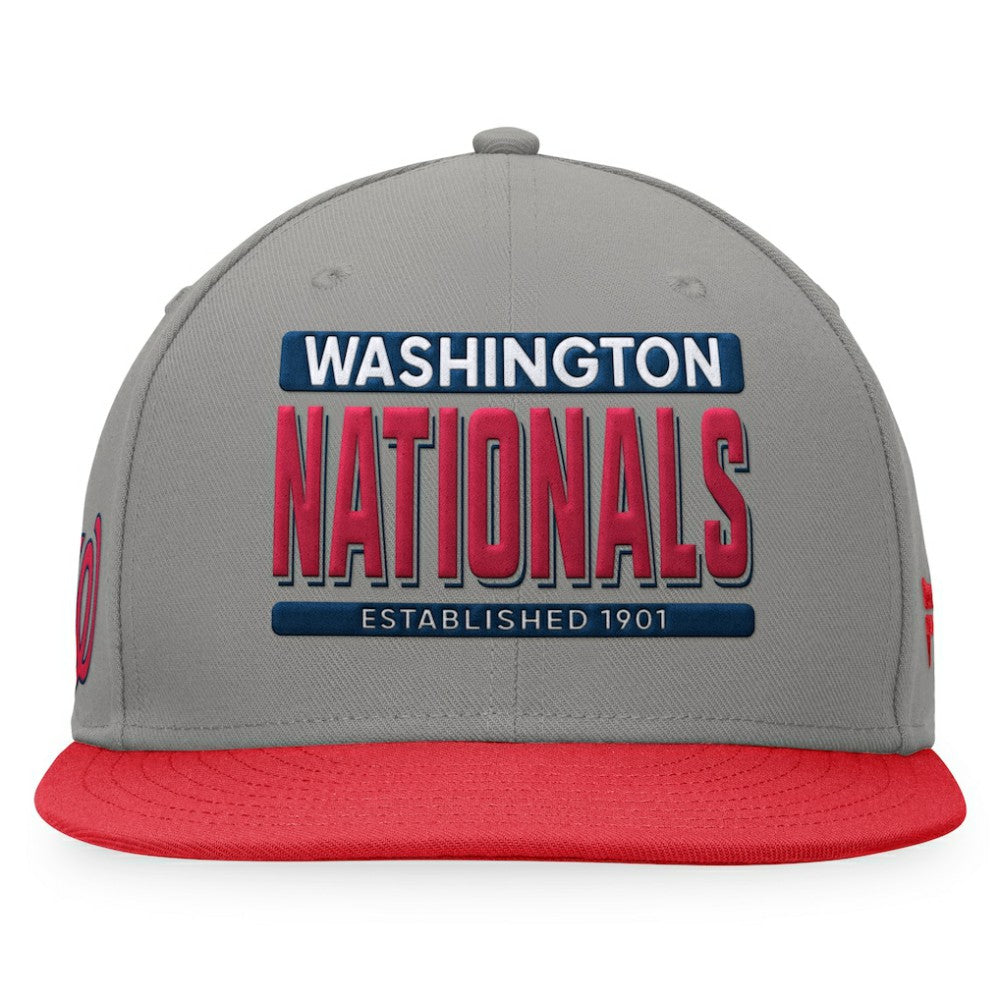 Washington Nationals Fanatics Line Drive Two-Tone Snapback Hat | MLB Near me