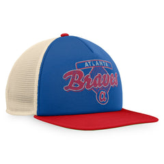 Atlanta Braves Fanatics Cooperstown Collection Talley Foam Trucker Snapback Hat | MLB New